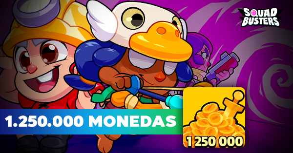 1250000 Monedas Squad Busters