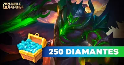 250 Diamantes Mobile Legends