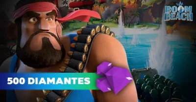 500 Diamantes Boom Beach