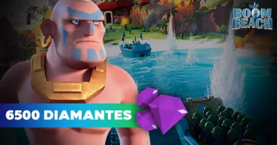 6500 Diamantes Boom Beach