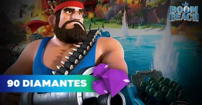 90 Diamantes Boom Beach