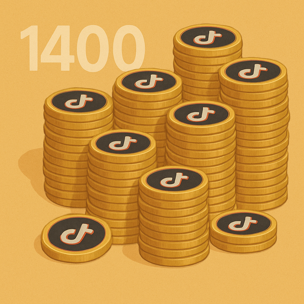 1400 Monedas Tiktok
