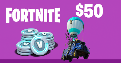 50$ Saldo Epic Games Fortnite
