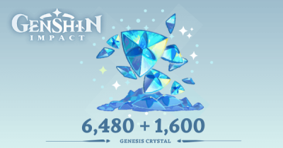 6480 Cristales GI Genshin Impact