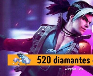520 Diamantes Free Fire